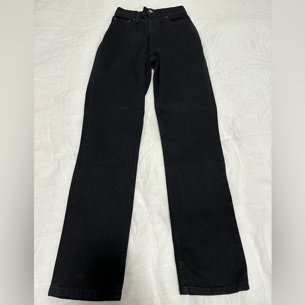 ABERCROMBIE Curve Love Ultra High Rise 90s Straight Jean